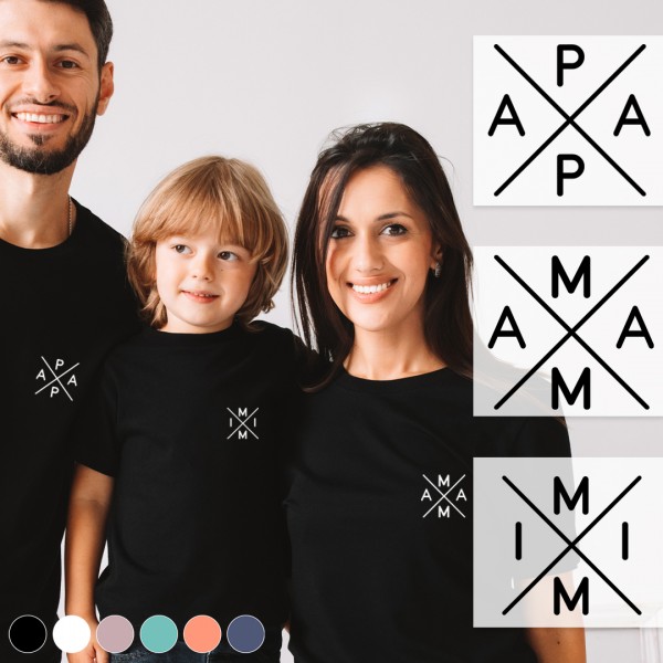 Set Shirts Familie | Statement | Straight | Wunschfarbe