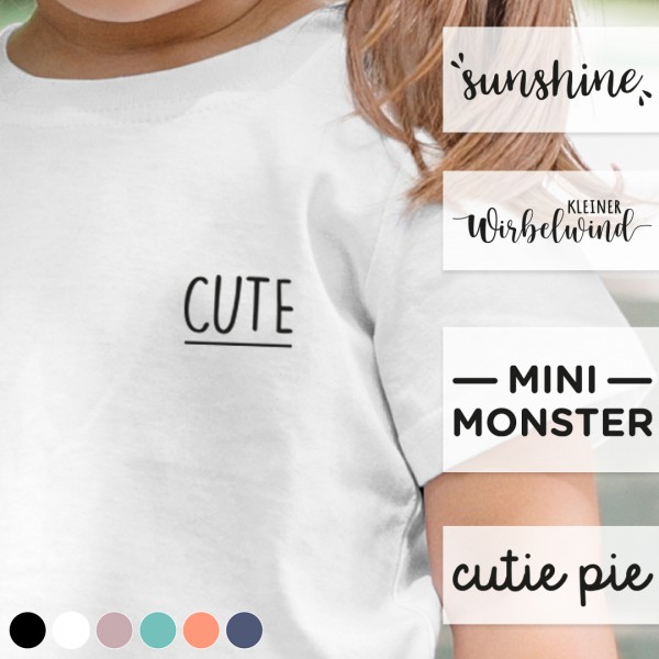 Kinder Shirt | Statement | Cute | Wunschfarbe