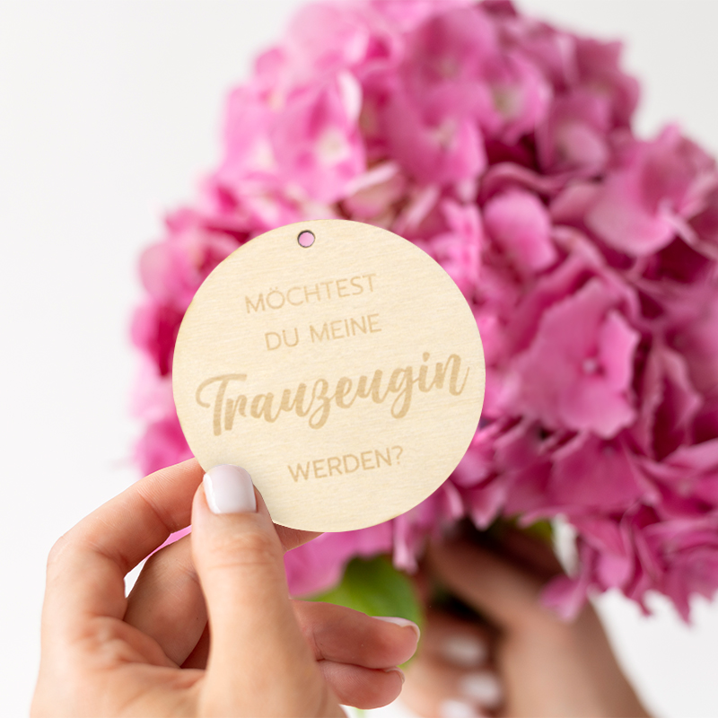 Trauzeugin Anhänger | Hochzeit | Trauzeugin Fragen | Geschenk Anhänger ...